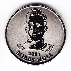 2001 Bobby Hull NHL All Stars Medal (b40)